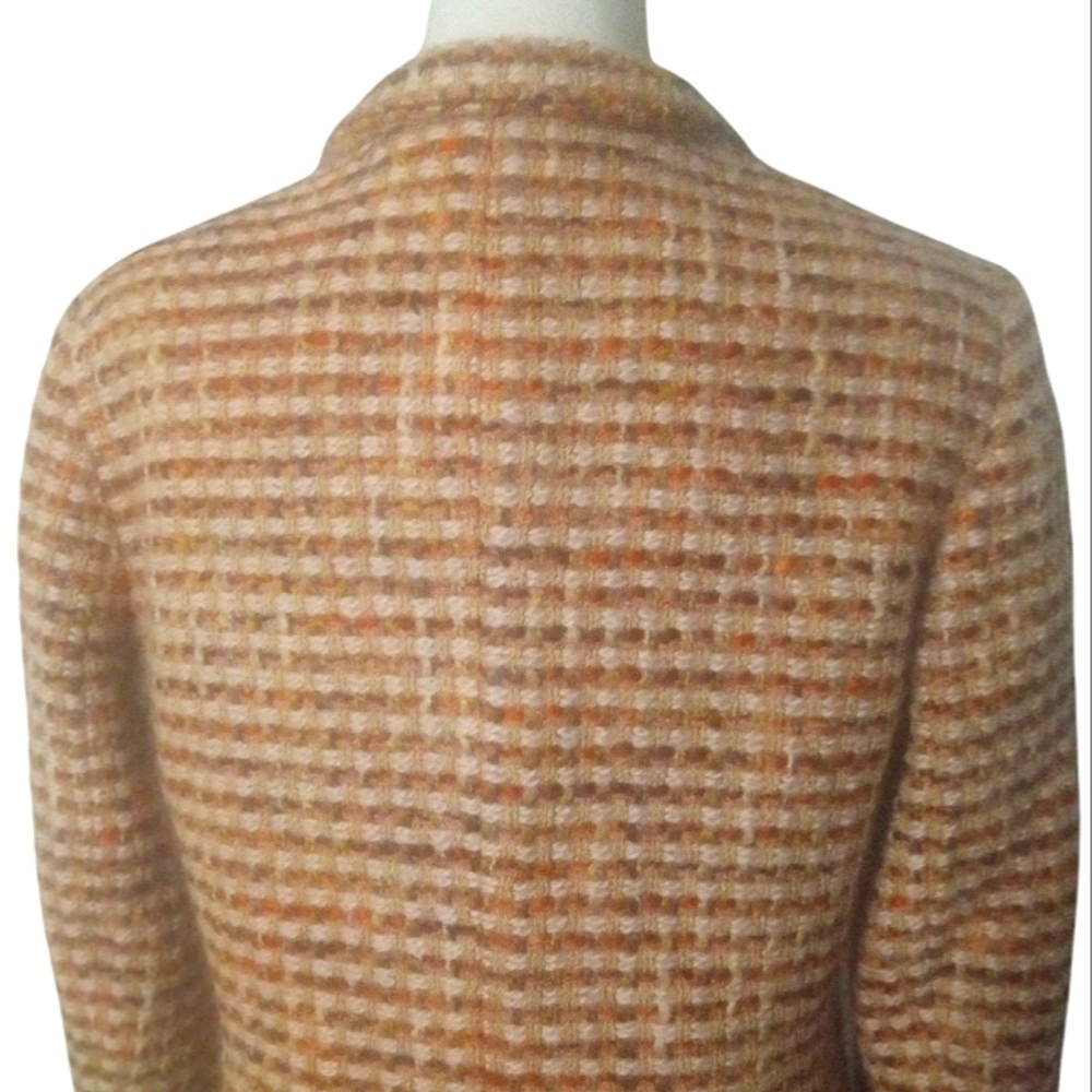 Talbot's Women's Wool Tweed 2 Hidden Button Blazer Lined Size 8 Petite - Picture 7 of 10